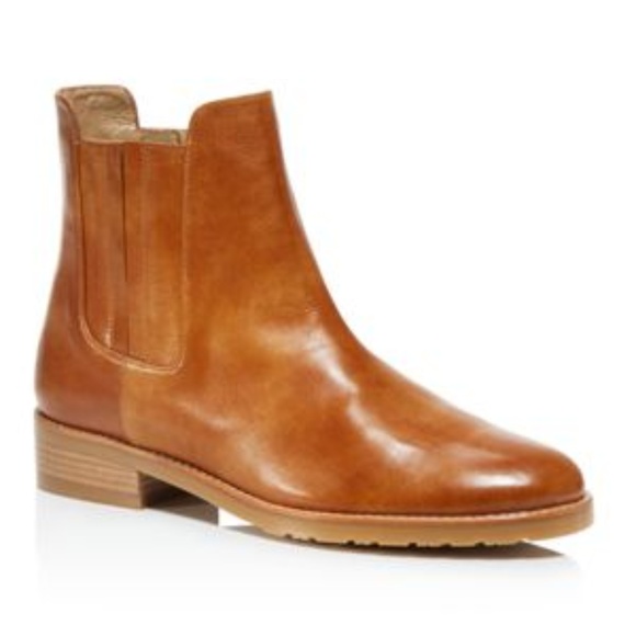 Stuart Weitzman Shoes - Stuart Weitzman Basilico Chelsea Booties Camel